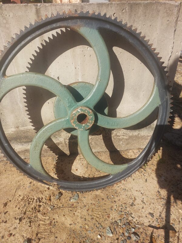 Green Vintage Drive Flywheel
