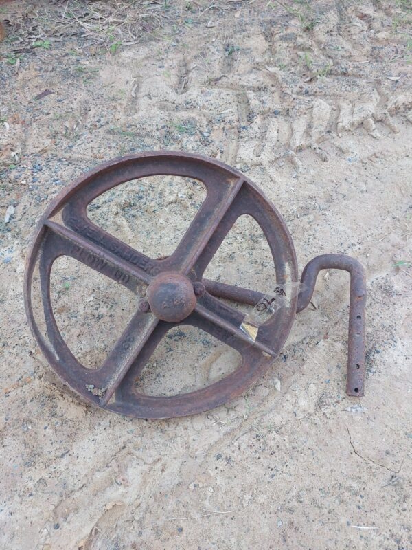 Newell Sanders Steel Plow Wheel - Image 2