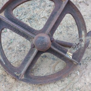 Newell Sanders Steel Plow Wheel