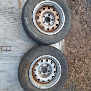 2 X Early Ford Steel Rims