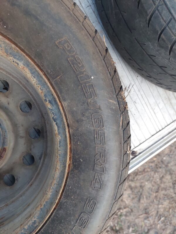 2 X Early Ford Steel Rims - Image 4