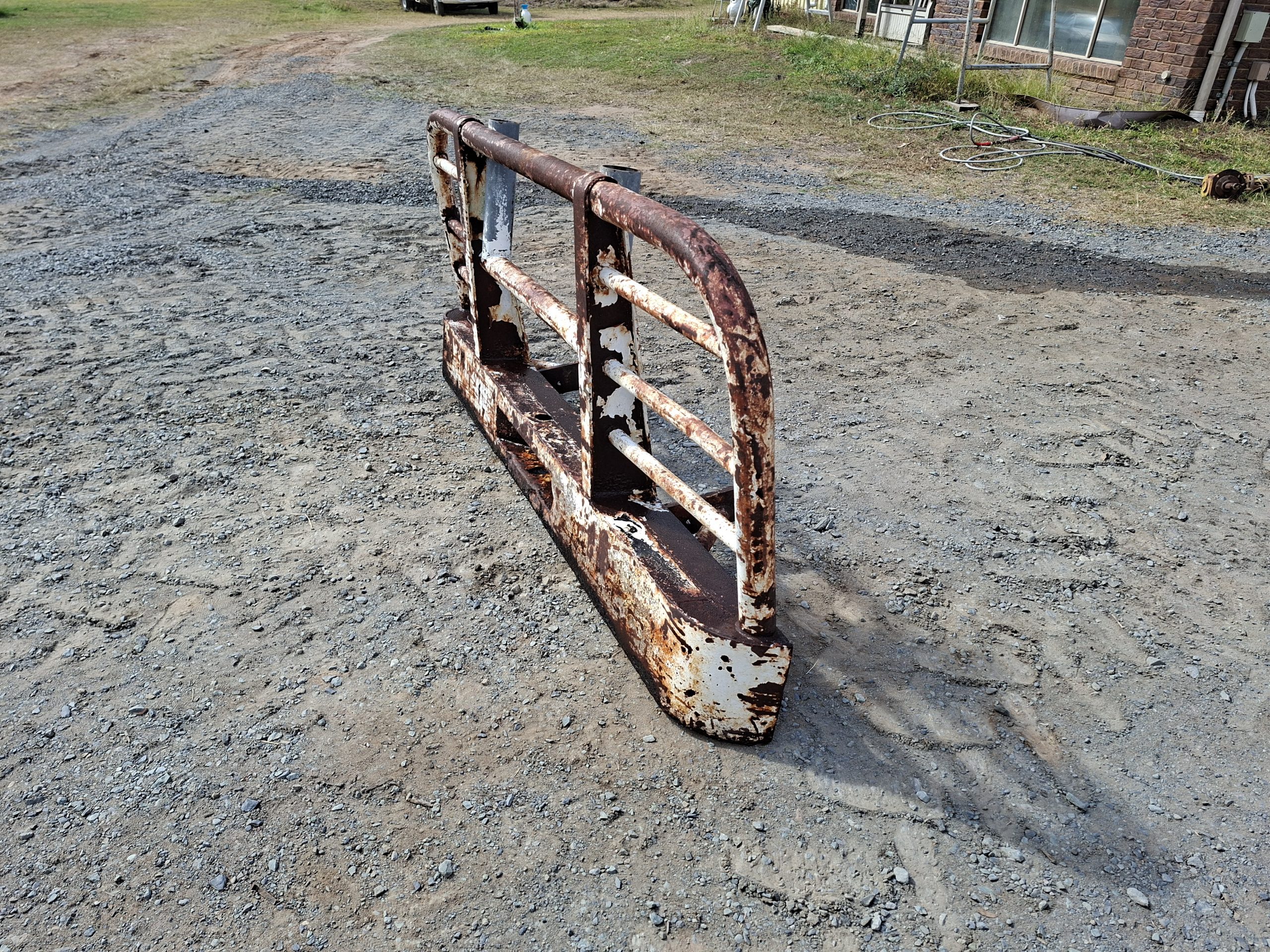Early Model International or Dodge Truck Bull Bar - Image 3