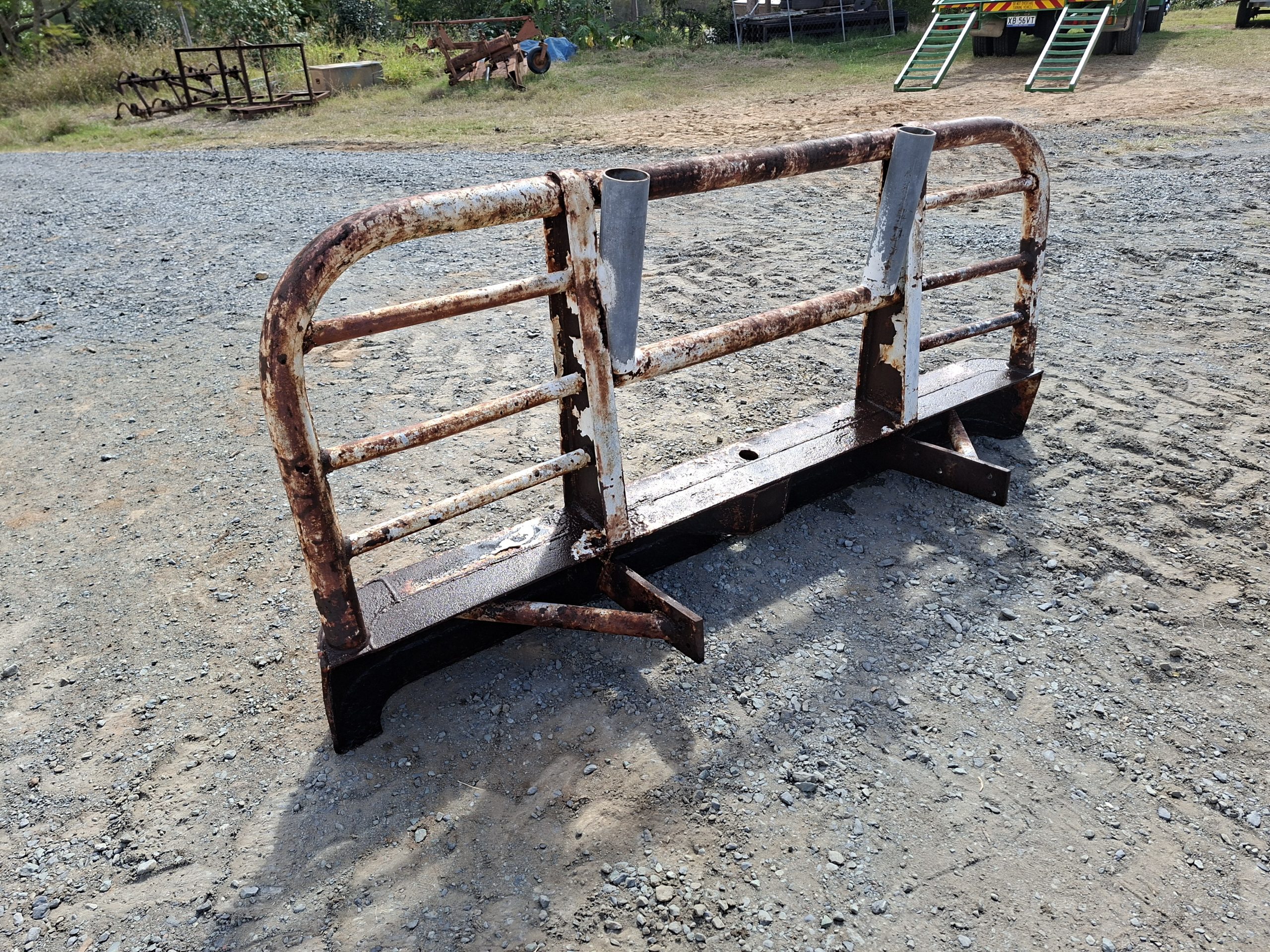 Early Model International or Dodge Truck Bull Bar - Image 4