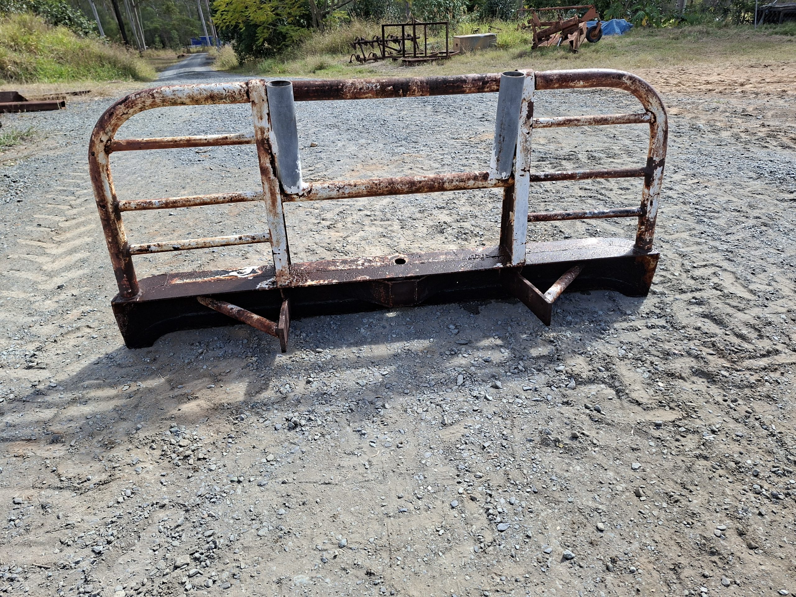 Early Model International or Dodge Truck Bull Bar - Image 5