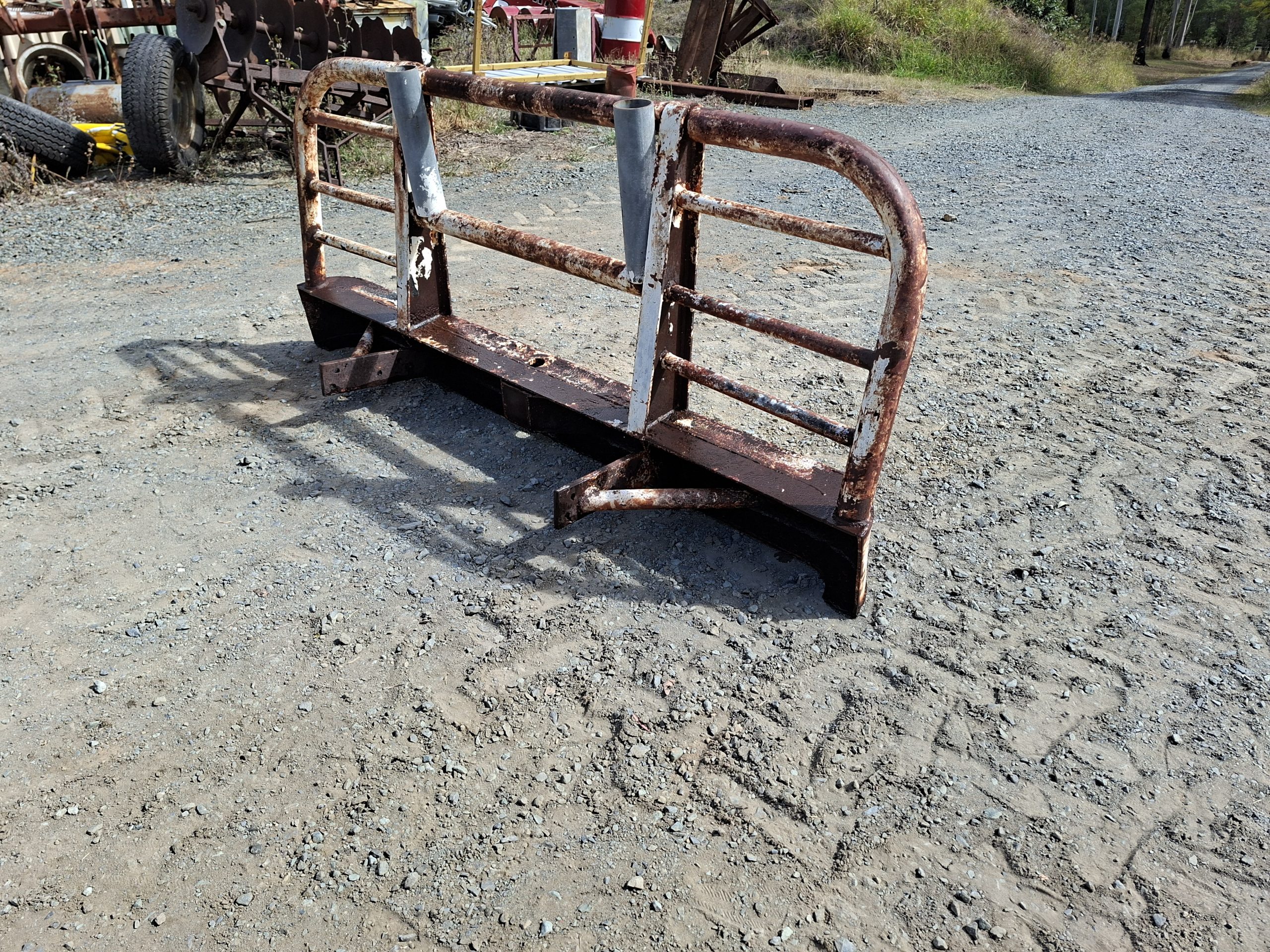 Early Model International or Dodge Truck Bull Bar - Image 6
