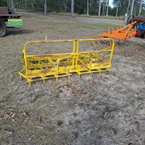 3 Point Linkage Carryall  &  Set of Harrows in one