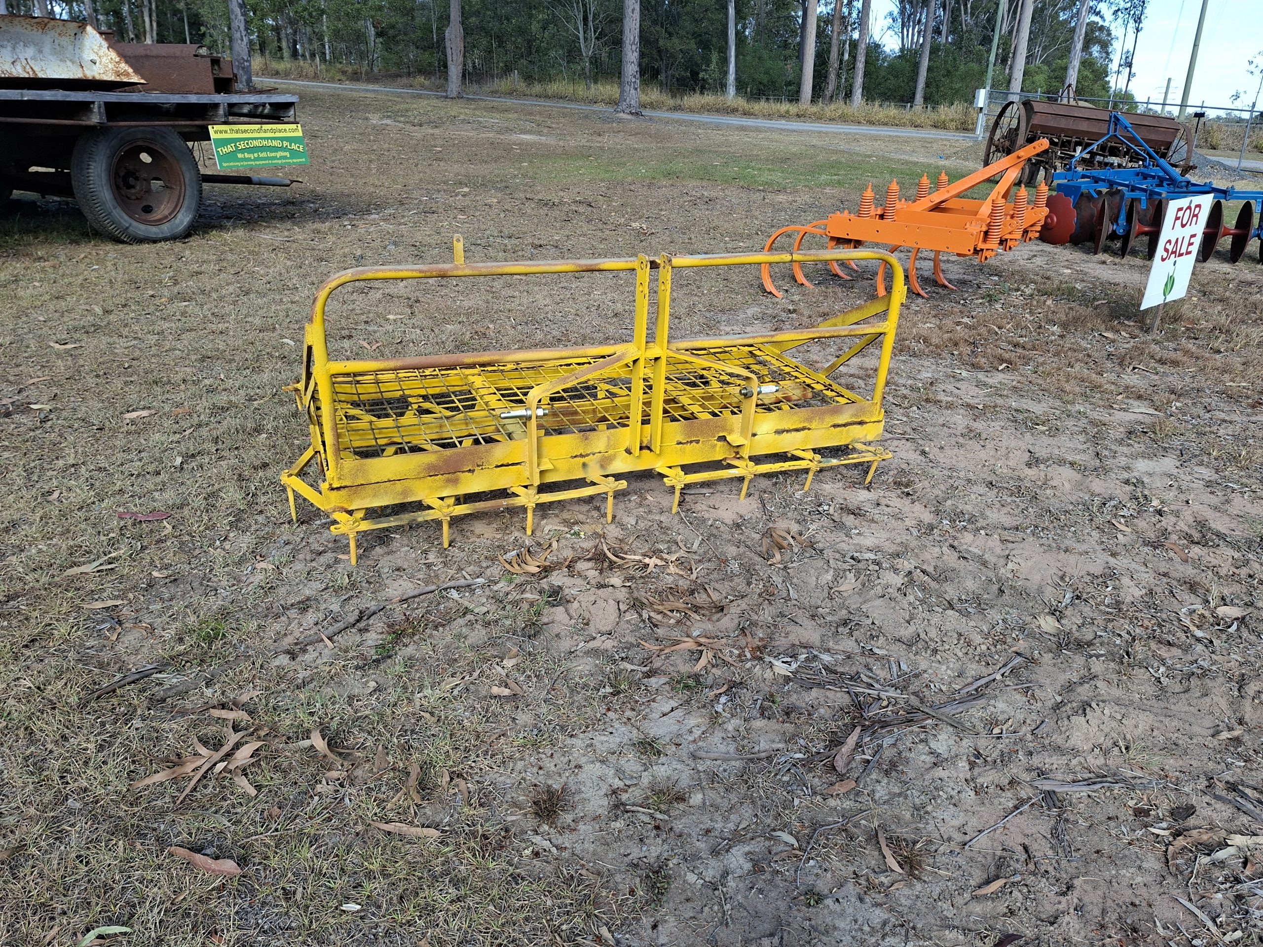 3 Point Linkage Carryall & Set of Harrows in one